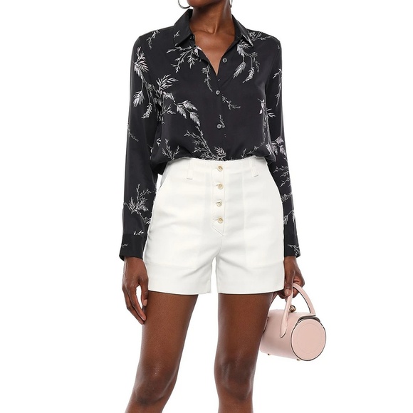 NWT Equipment Essential Floral Silk Blend Shirt | Button-Up Top Work Date Night - Picture 1 of 8